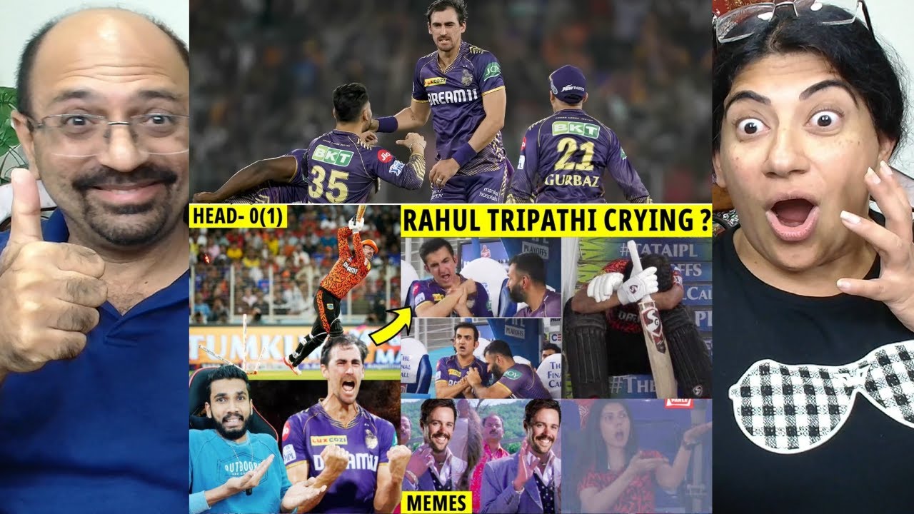 RAHUL TRIPATHI RUNOUT 😨 STARC BOWLED HEAD 🔥 KKR VS SRH QUALIFIER 2024✨