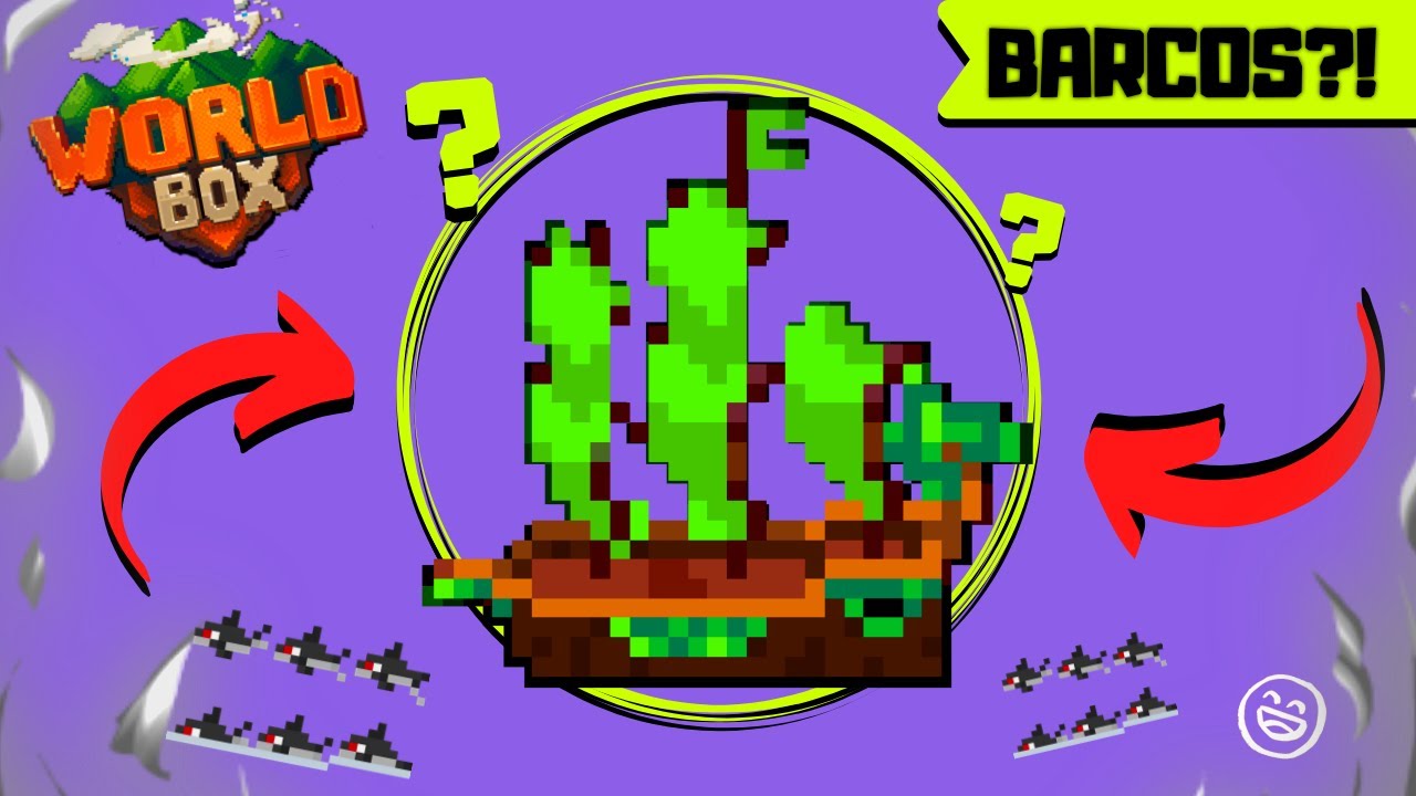 MOSTRANDO TODOS os BARCOS do WorldBox!