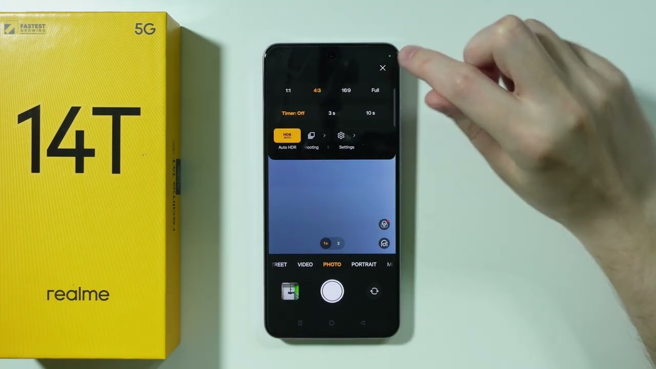 Realme 14T: How to Enable Portrait Distortion Correction in Camera