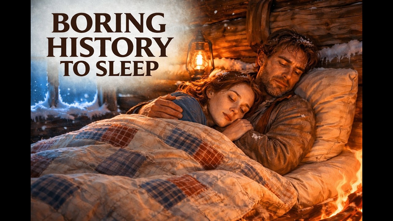 History For Sleep | How Did Frontier Families Survive the Coldest Winter Nights?