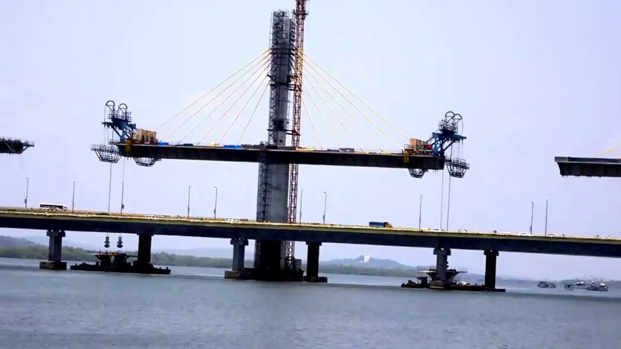 New Mandovi bridge 6 5 18