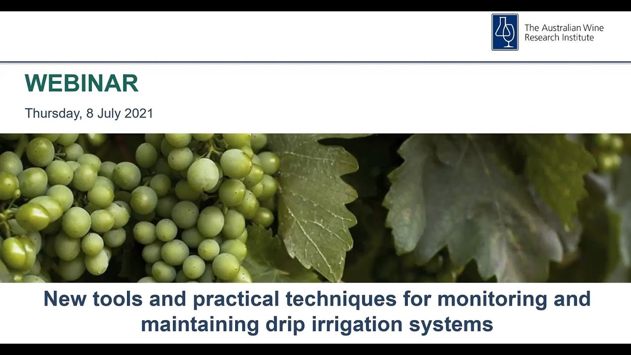 New tools and practical techniques for monitoring and maintaining drip irrigation systems