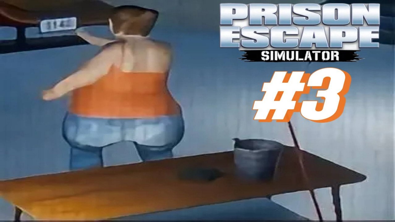 ТАНЕЦ ЖИРНОЙ►Prison Escape Simulator: Dig Out►#3