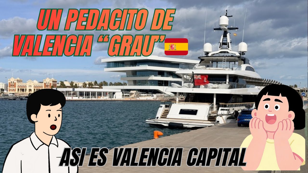 Mira como es  la Zona de GRAU en Valencia Capital un recorrido inolvidable que te encantará ❤️😍 AMOR