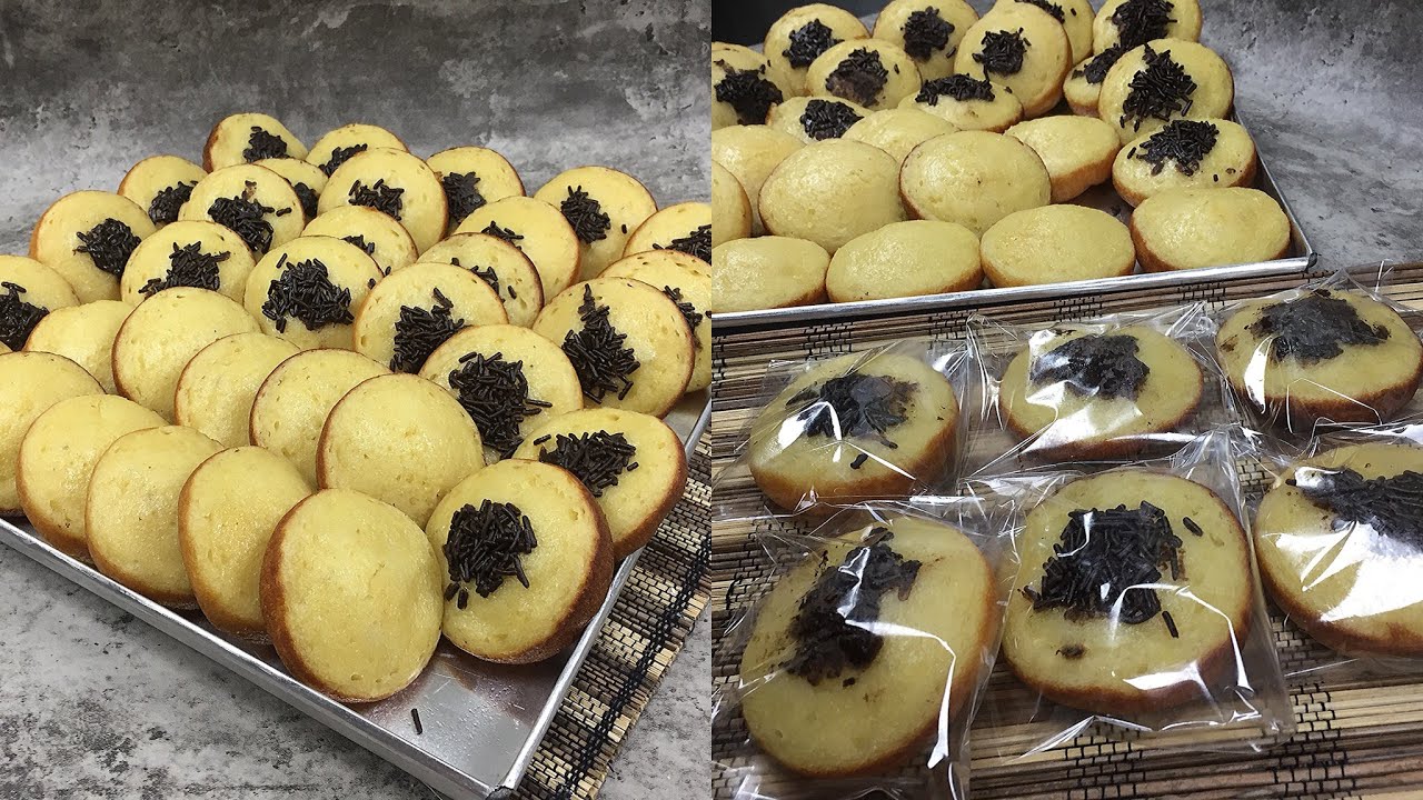 1 Telur jadi 44 pcs!!! Pukis lembut menul tanpa mixer