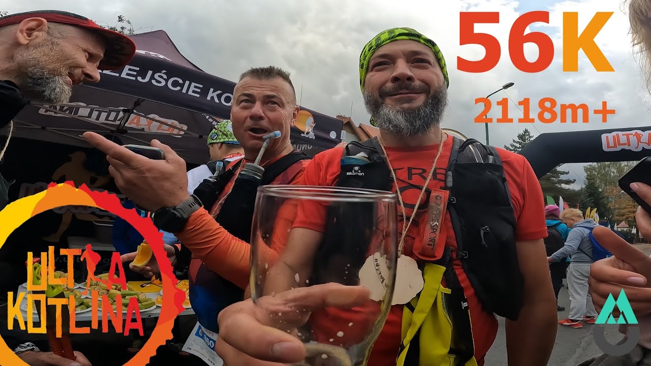 ULTRAKOTLINA 56K, 2100m+, 2022 (100% of the route accelerated). Jelenia Góra - Szklarska Poręba.