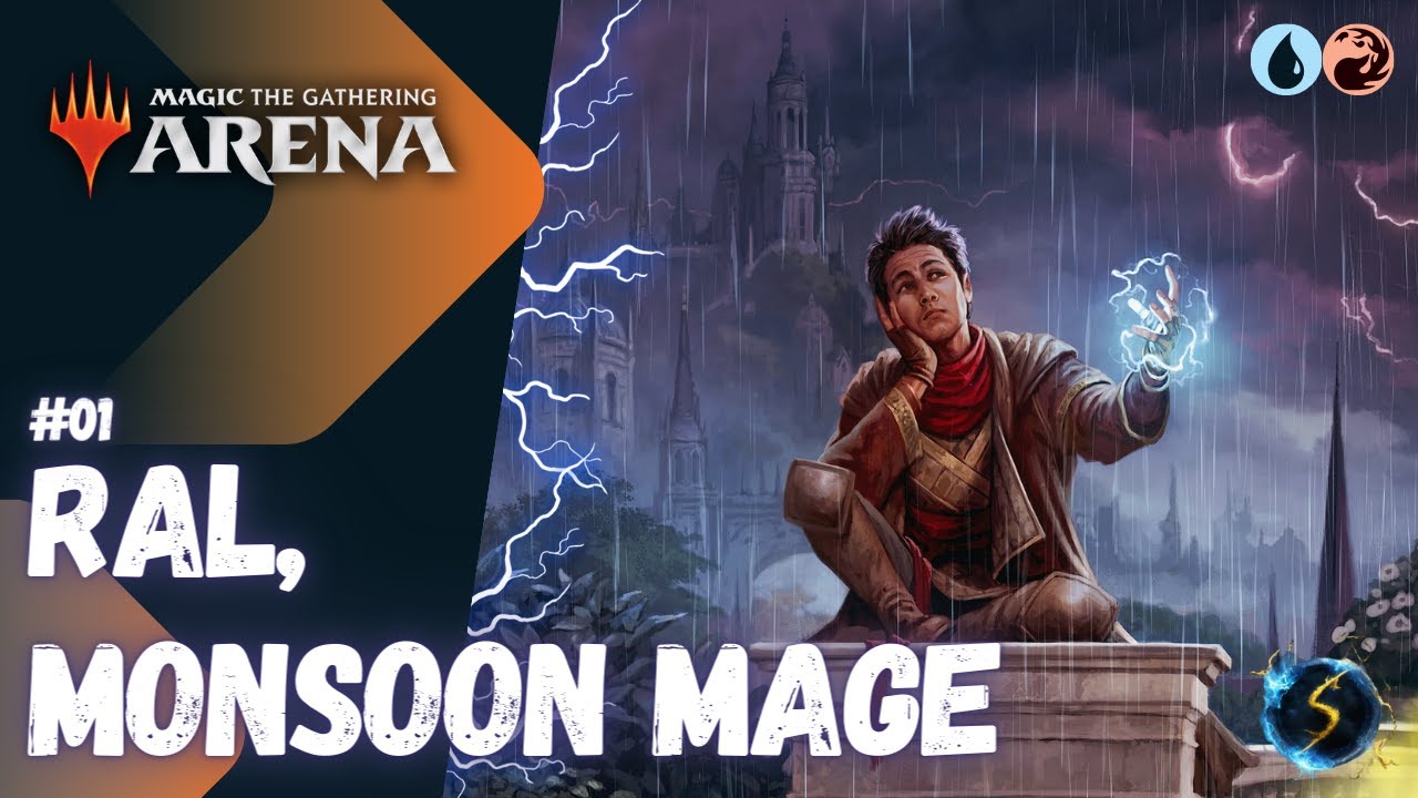 It's Showtime: Ral, Monsoon Mage 🔥💧 #01 - MTG Arena - Historic Brawl