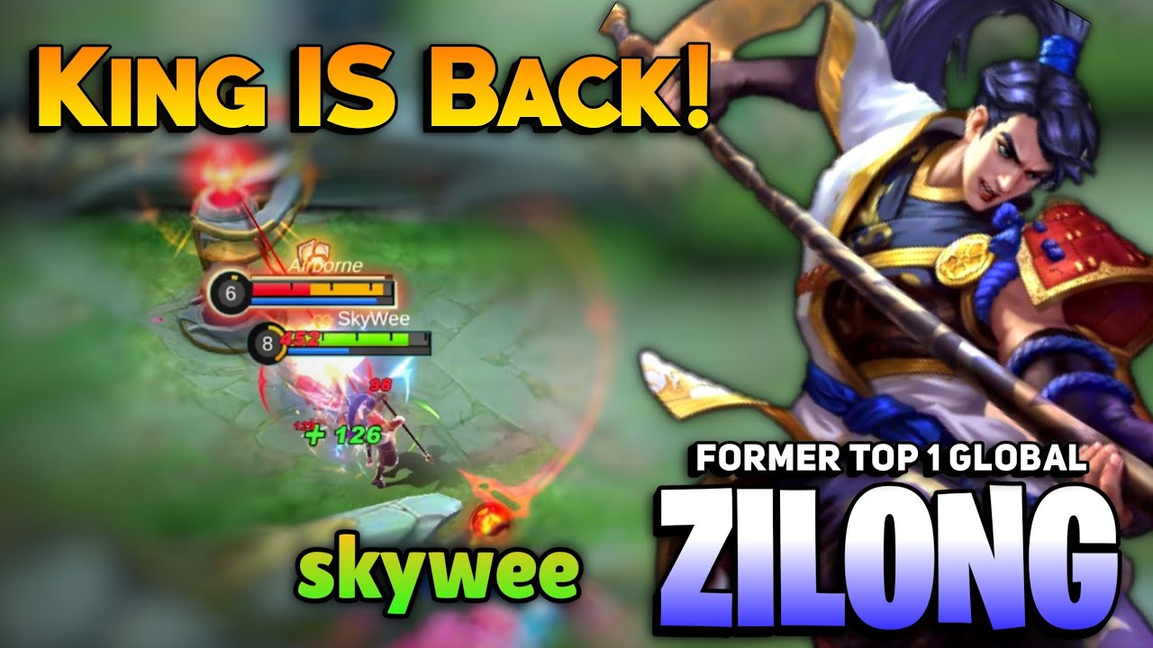 King Is Back ! Offlane Zilong Best Build 2021 [ Former Top 1 Global Zilong ] By Skywee - MLBB