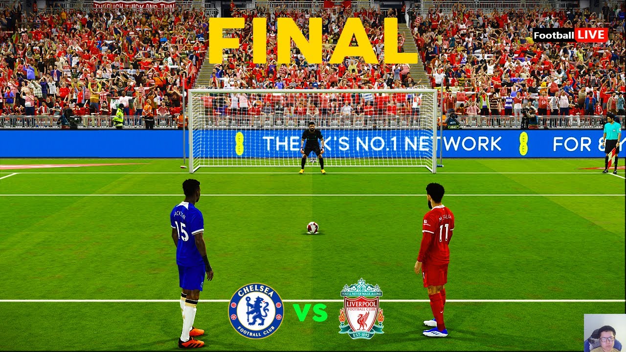 Chelsea vs Liverpool - Penalty Shootout - Final Caraboa Cup 2024 | eFootball PES