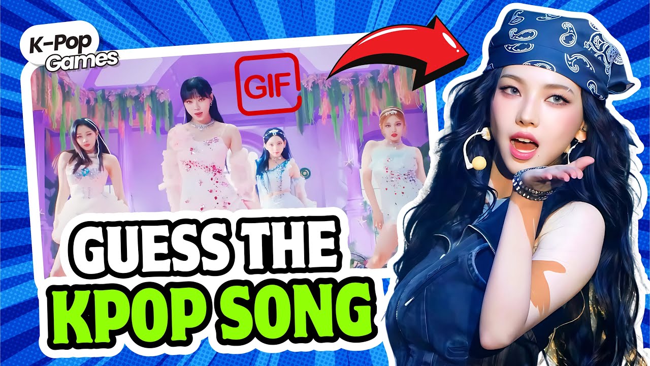 GUESS THE KPOP MV BY THE GIF #1 👀🔥 |KPOP GAMES 2025 🎮 KPOP QUIZ 2025 💙 KPOP 2025|