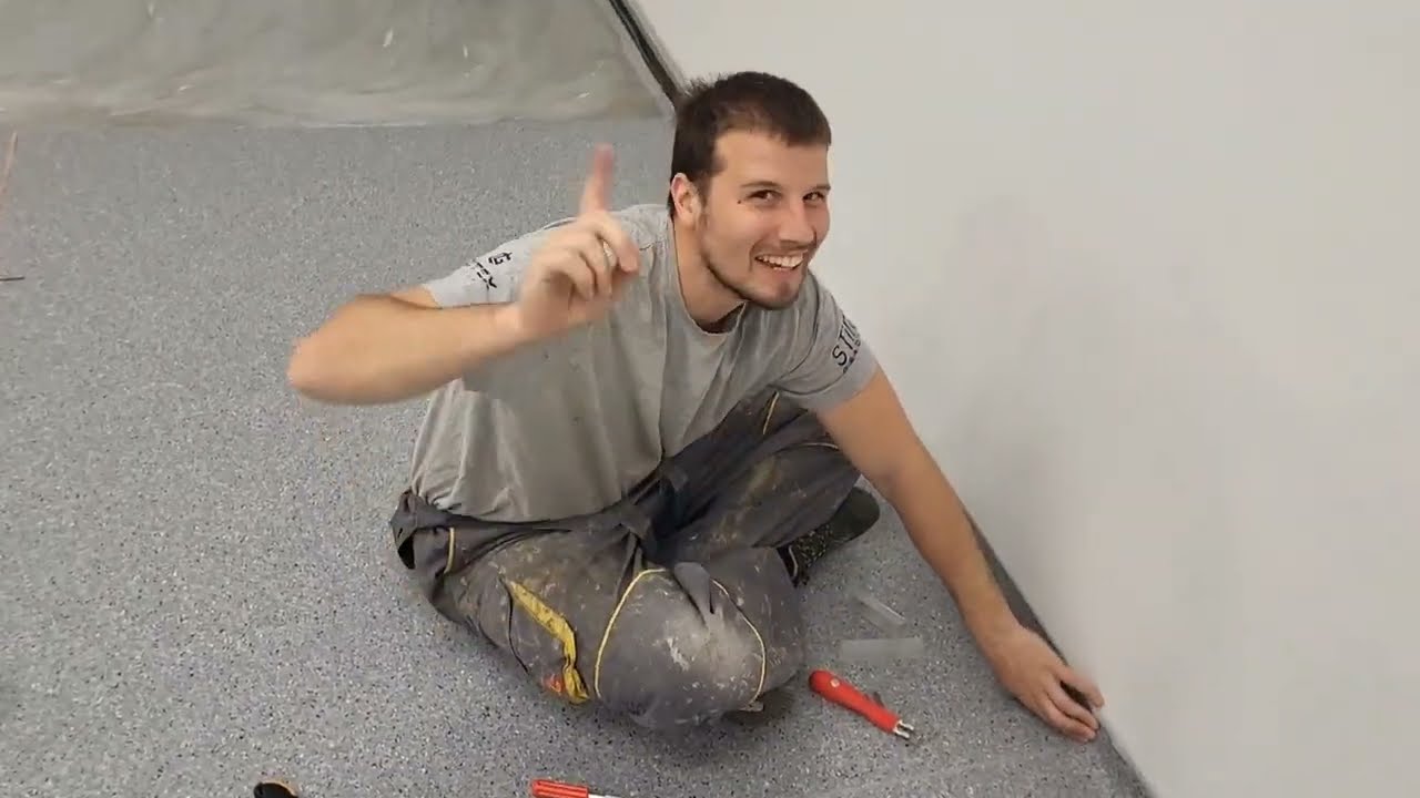 How to properly install vinyl floor / #tarkett #design #vinyl #floor #walldecor #wall