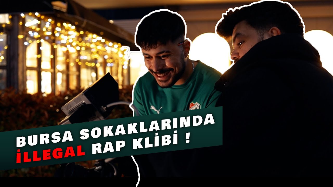 Bursa Sokaklarında Rap Klibi &Ccedil;ektik !