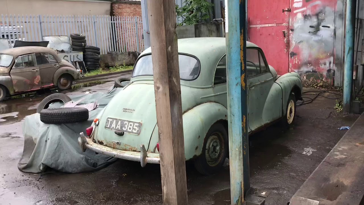 We pick up Dorothy. 1970 Morris Minor