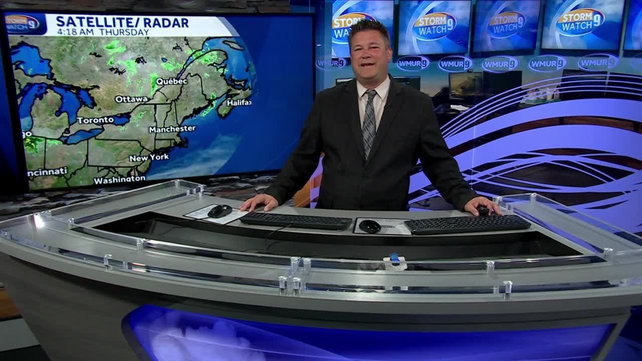 Video: Some sun Thursday with a passing shower in the afternoon