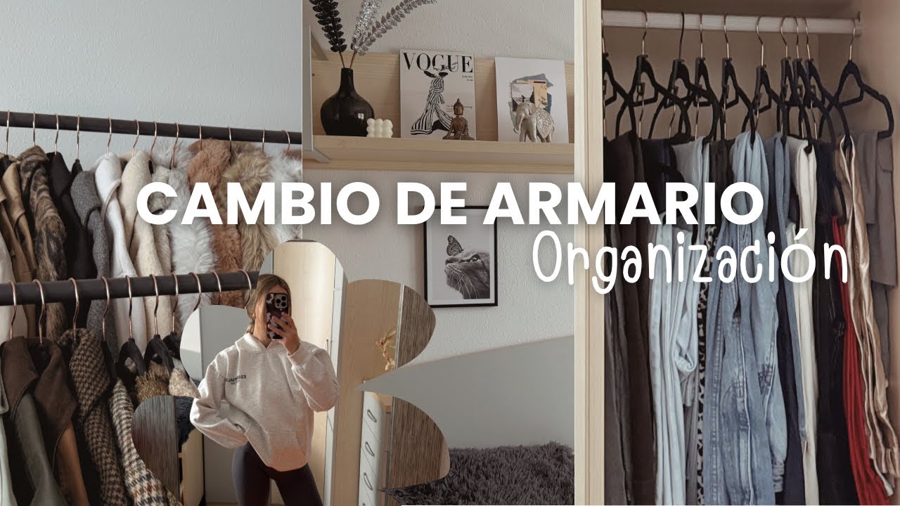 Cambio de armario, organización y limpieza ✨ | Oihane Egea 