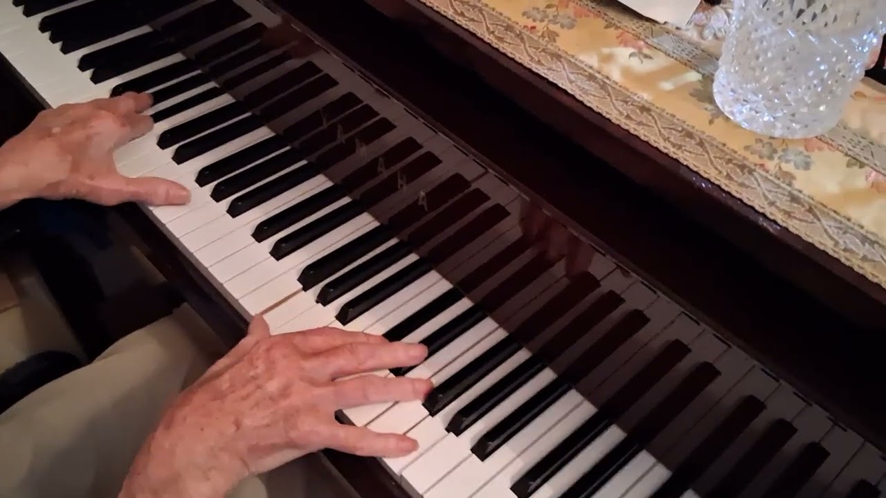 Gently easing my aged . . .