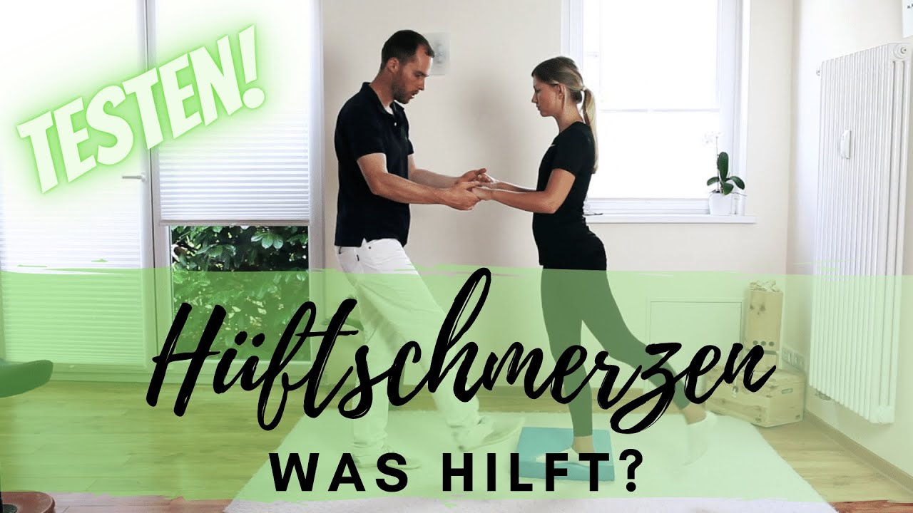 Effektive Übungen bei Hüftschmerzen