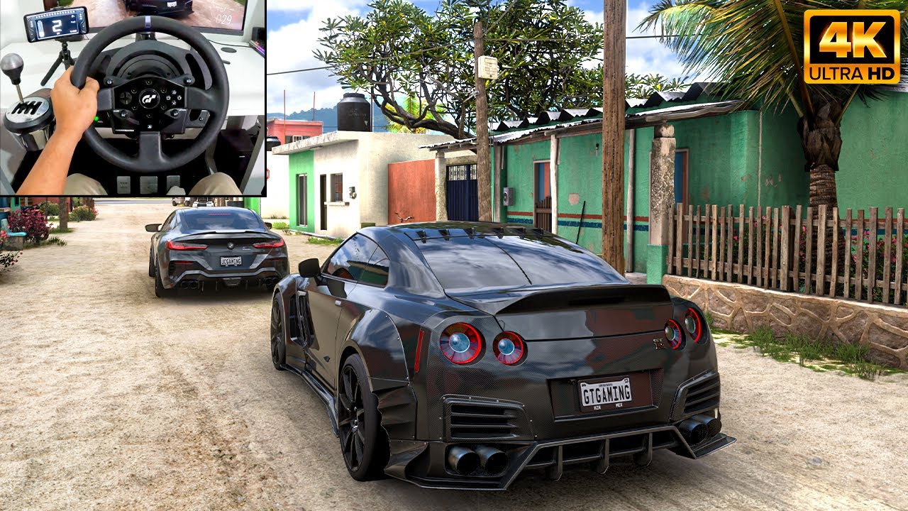 Nissan GTR R35 NISMO & BMW M8 Competition | Forza Horizon 5 | Thrustmaster T300RS gameplay