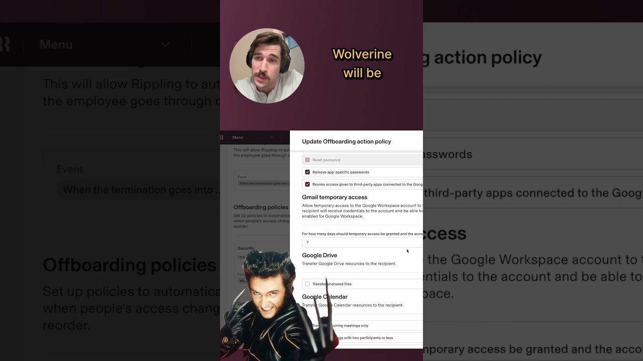 Offboarding Sabretooth with Rippling IT