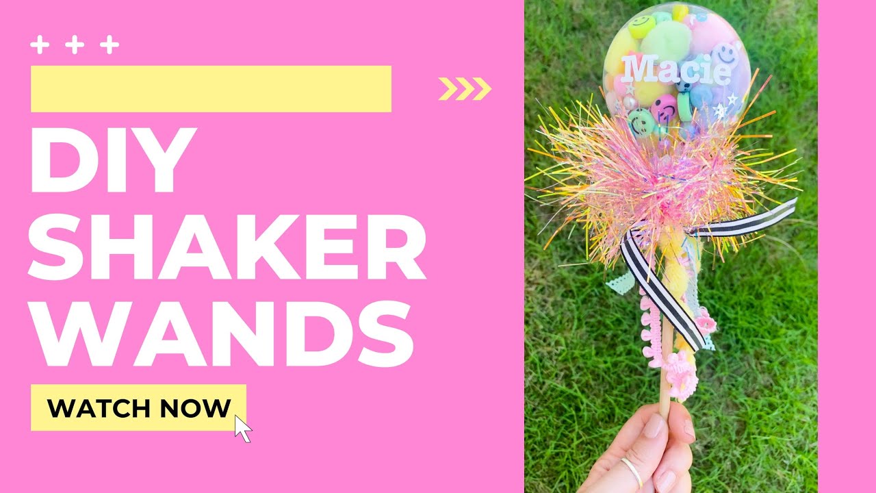 DIY Shaker Wands | Fairy Wands