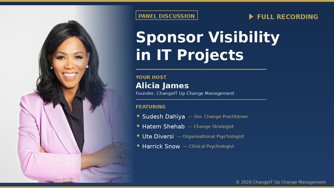 Enabling Sponsorship Visibility in IT Projects