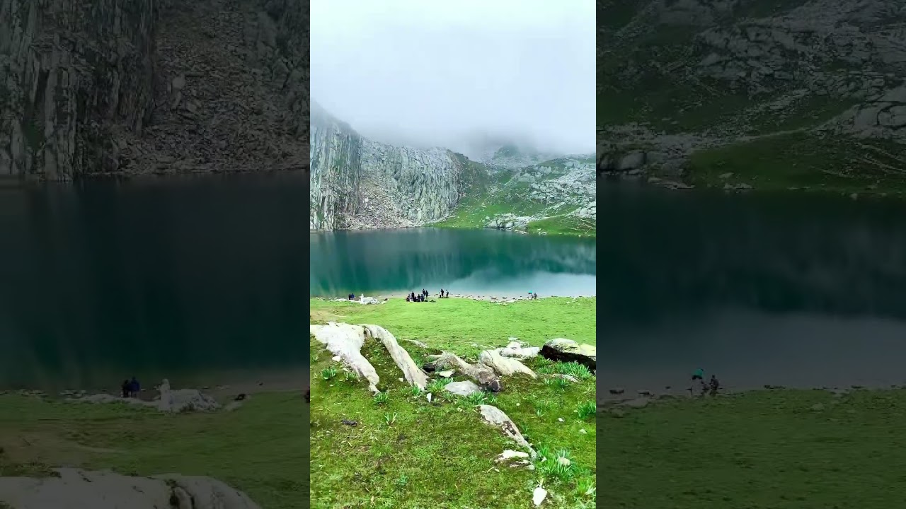 Chuharnag lake3📍margon top #mountains #mountainswiev #mountainscalling #mountainlife