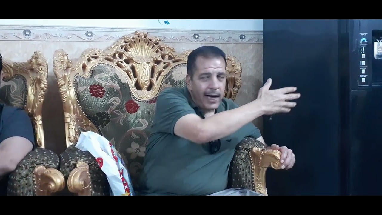 لقاء الحكم الدولي السيد جميل الشيخ رئيس واعضاء النادي الكمبك النجفي ٨ يونيو ٢٠٢٢. تصور مجيد قناطي.