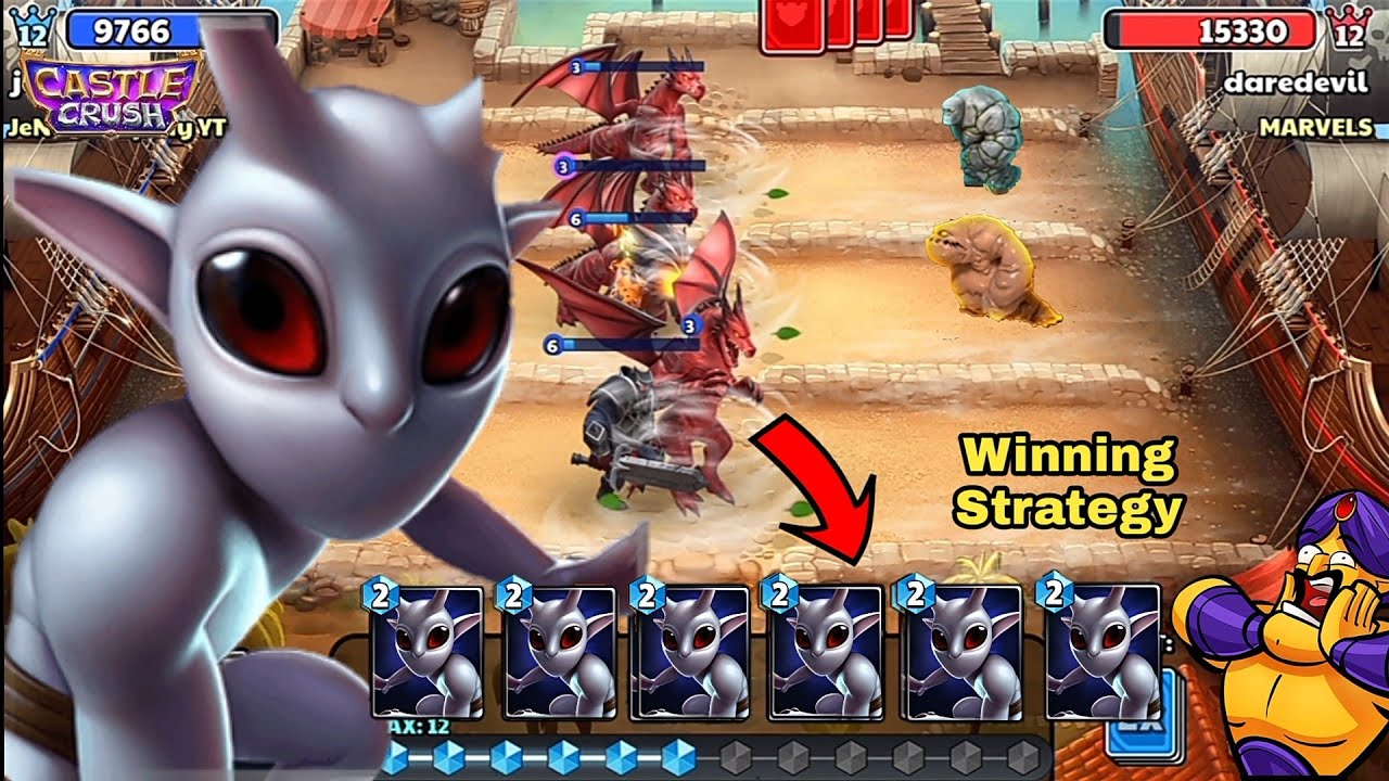 6 Epic 🔥 Metamorph Cards Winning Strategy! Castle Crush