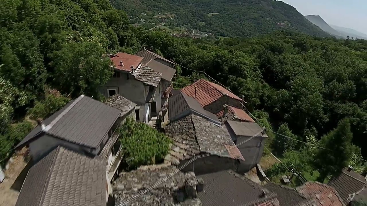 Riprese aeree: borgata Alotti e Sinati