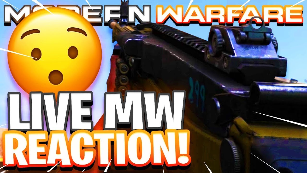MODERN WARFARE MULTIPLAYER REVEAL.. (TACTICAL NUKE!) - MODERN WARFARE
