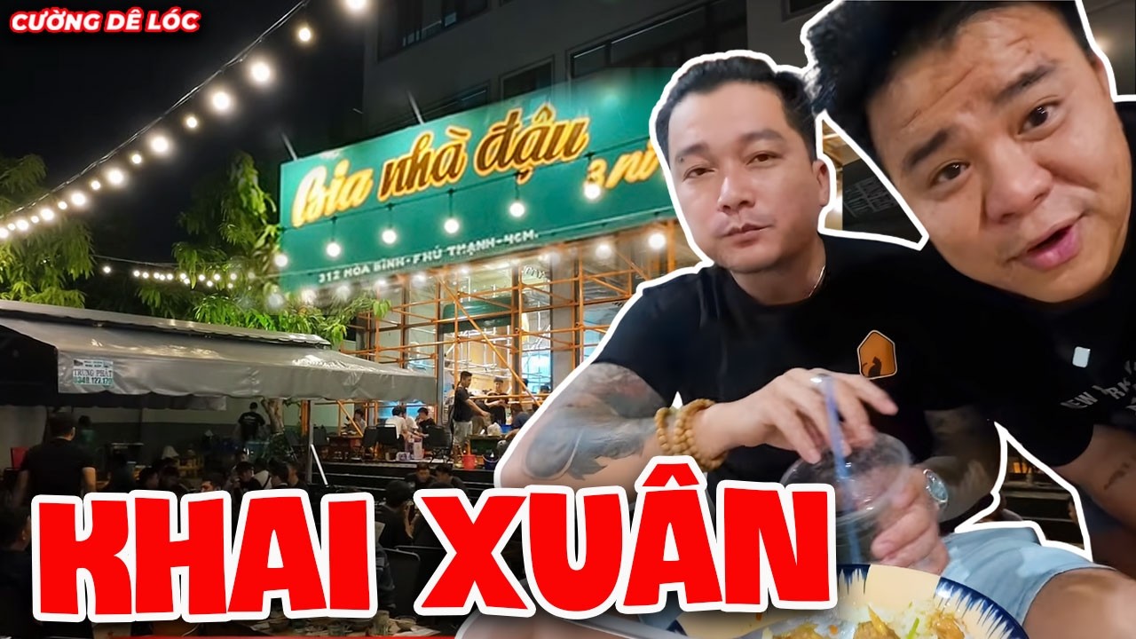Năm Mới Cả Nh&agrave; Qua Qu&aacute;n 3 N&iacute; Cường Khai Xu&acirc;n Nh&eacute; | Cường D&ecirc; L&oacute;c