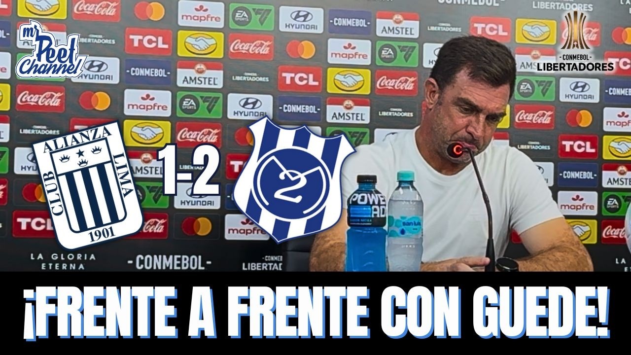 MR PEET FRENTE A FRENTE CON PABLO GUEDE TRAS LA ELIMINACIÓN DE ALIANZA LIMA DE LA COPA LIBERTADORES