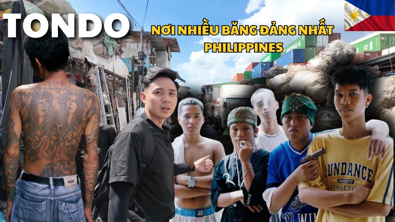 Đi vào khu vực “KHÉT TIẾNG”nhất Philippines - TONDO