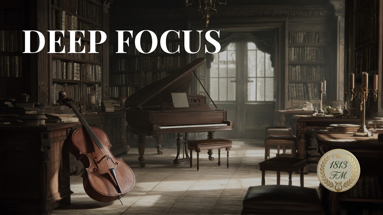 Deep Focus | Regency Cello & Strings for Quiet Concentration | 1813 FM