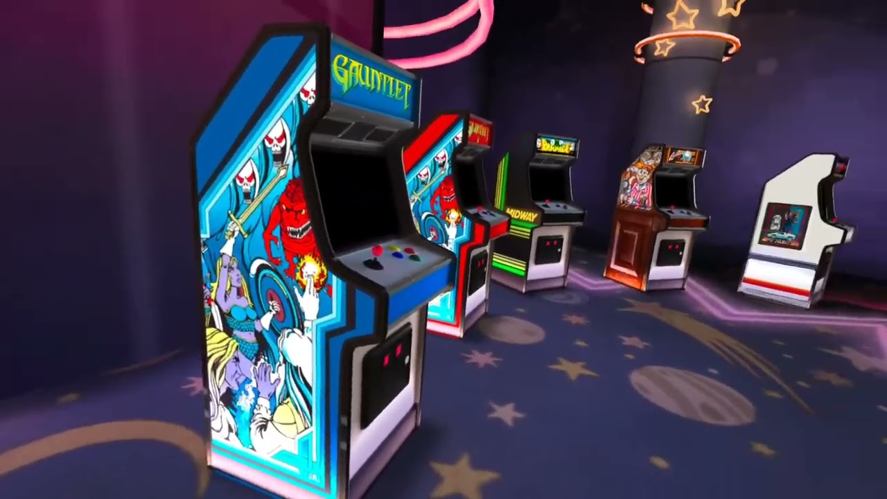 Oculus Quest 2 running   Oculus Arcade  made for Oculus Go