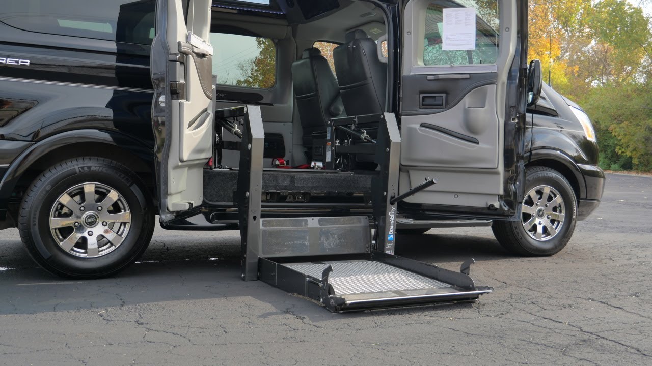 Wheelchair-Accessible 2017 Ford Transit - Explorer Vans Conversion Van | CP16670T