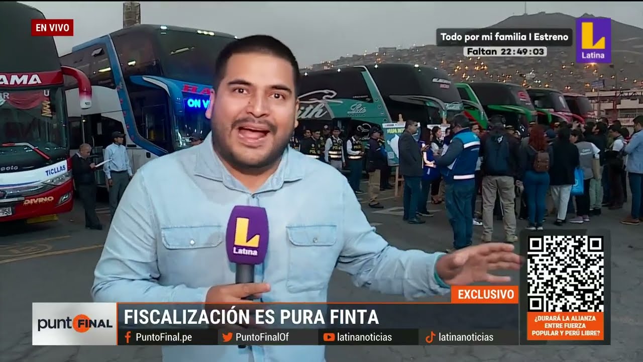 Buses con placas ajenas pasan filtros de Sutran y circulan con normalidad