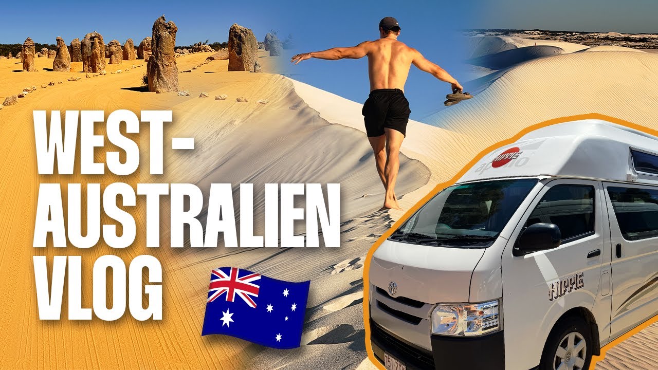 Roadtrip durch Westaustralien: Vanlife, Alltag & Fitness auf Reisen | Vlog #1