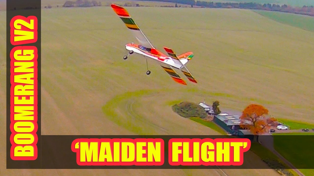 Seagull Boomerang V2 | The Maiden Flight