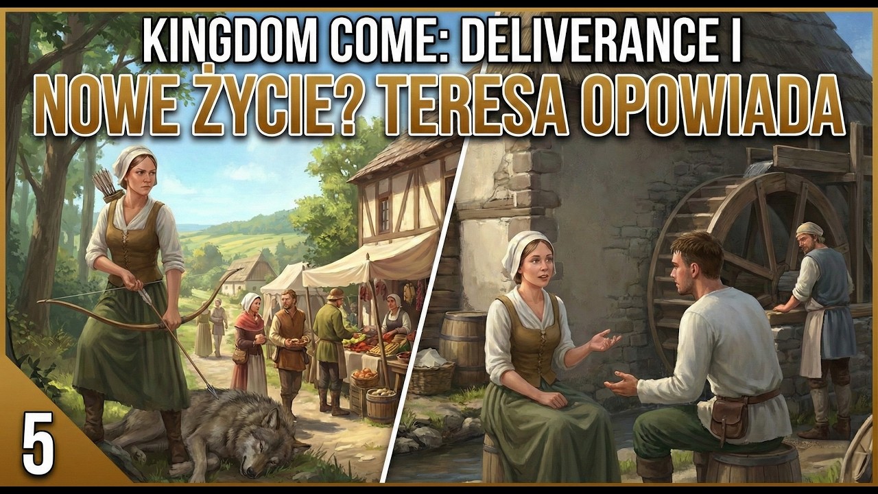 Teresa to prawdziwy GIGACHAD | Kingdom Come DLC z Tereską #5 | A Woman's Lot