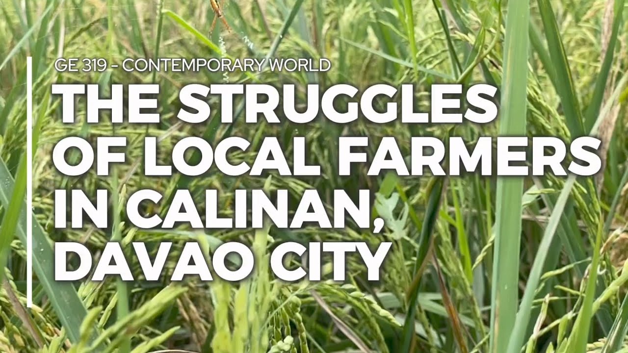 THE STRUGGLES OF LOCAL FARMERS IN CALINAN, DAVAO CITY | GE 319 - Contemporary World
