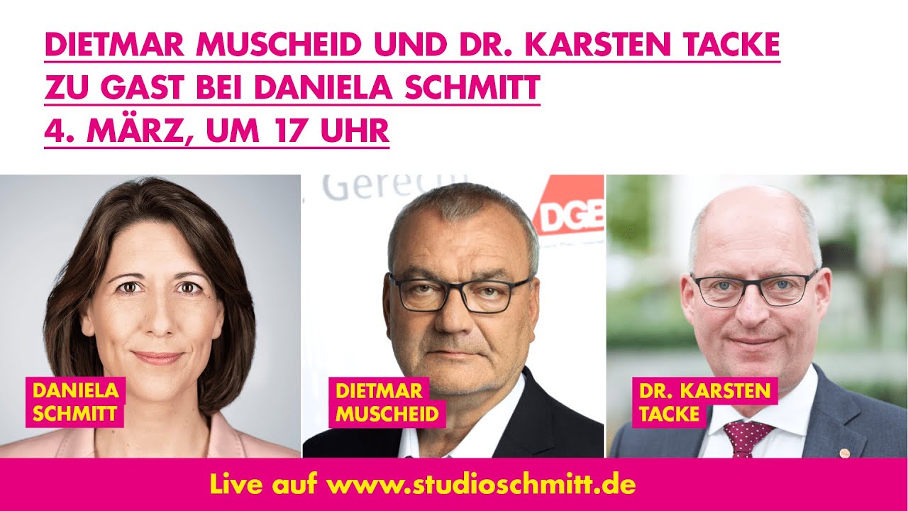 Dietmar Muscheid und Karsten Tacke zu Gast bei Daniela Schmitt