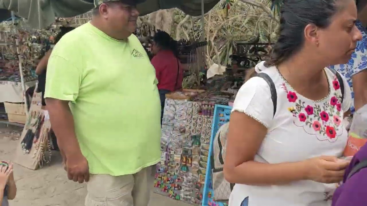 Tourist Market, Monte Alban, April 2023