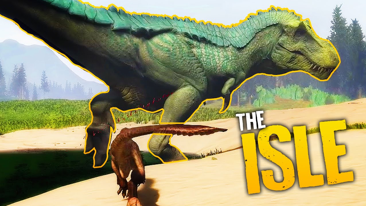 RAPTOR PACK HUNTS HYPERENDOCRINE REX | The Isle (The Isle Collab Gameplay)