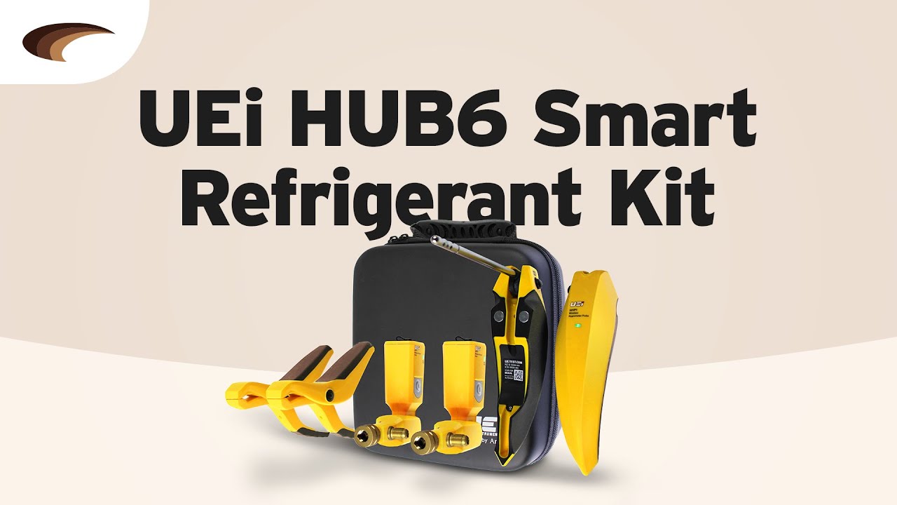 HUB6 Smart Refrigerant Complete Kit from UEi Test Instruments