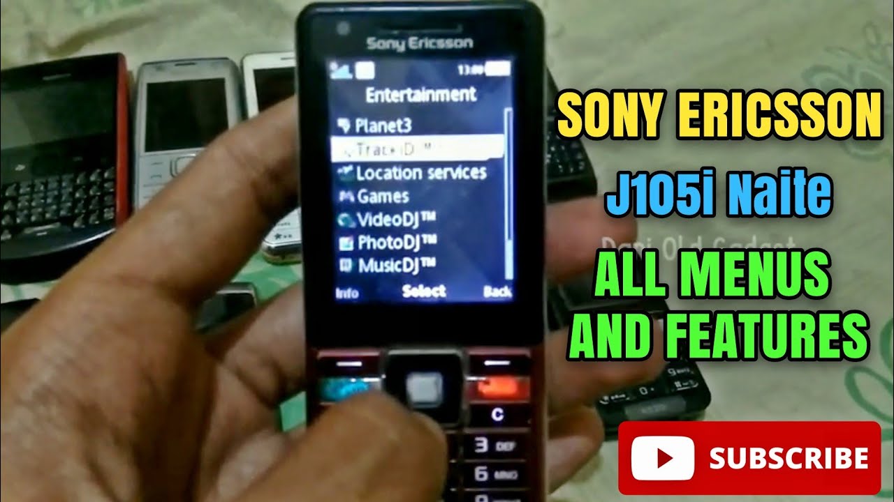 Sony Ericsson J105i All Menus and Features‼️