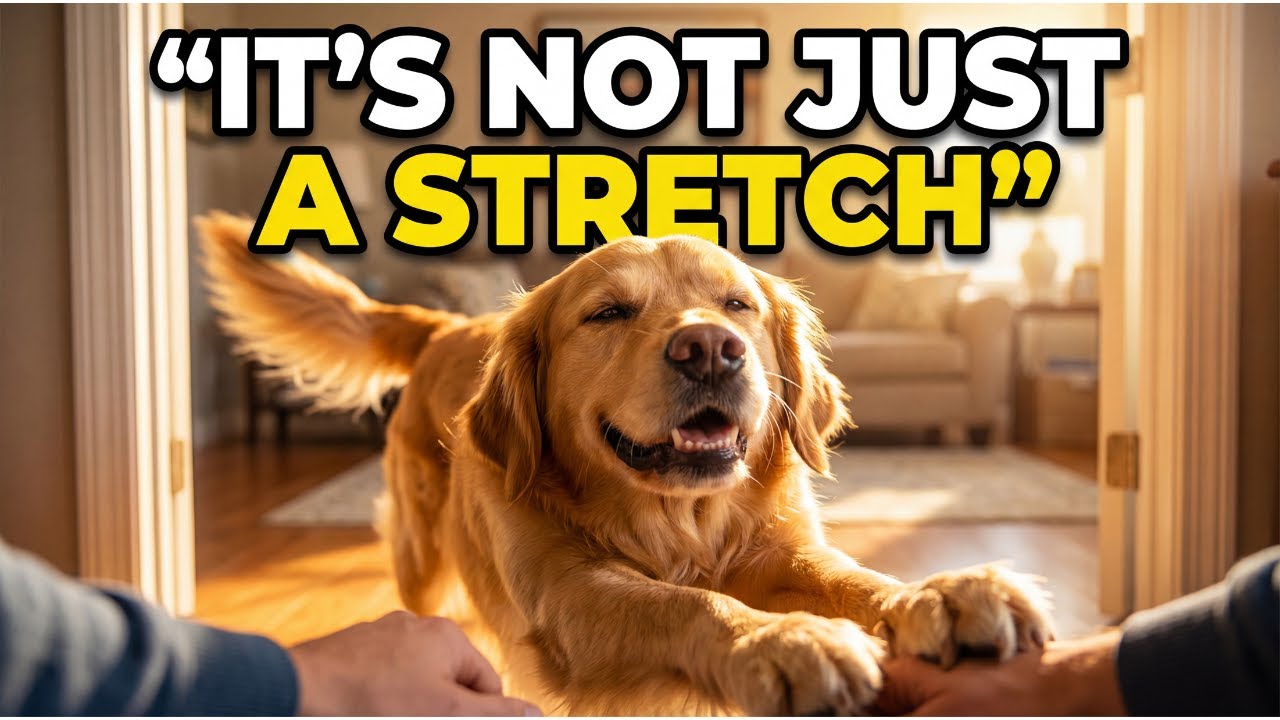 Your Dog Does This Stretch When You Arrive—Here’s What It REALLY Means