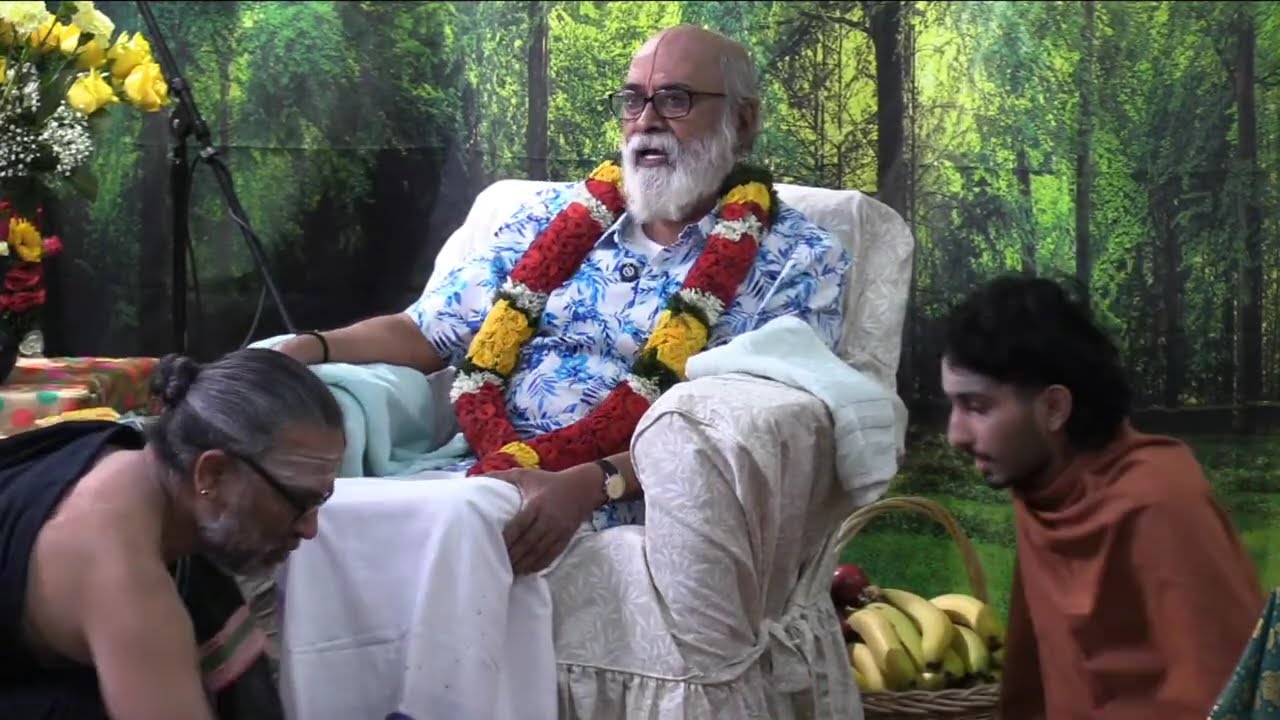 Poojaya Sri V.V. Sridhar Guruji Speech - Sri Sai Narayana Temple Richmond VA - 28/11/2025