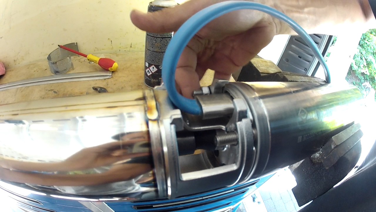Assemblage d'une pompe de puits SOLUTIONS d'EAU