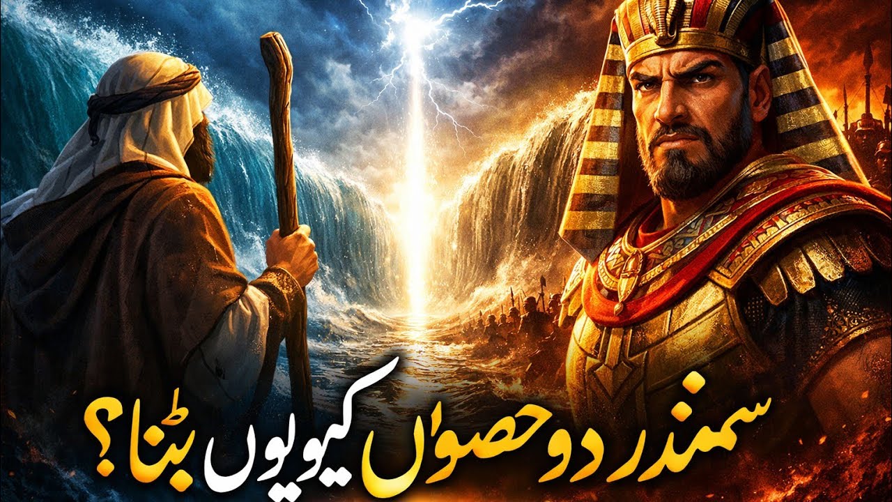 Moses and Pharaoh | حضرت موسیٰؑ اور فرعون کا معجزہ 🌊